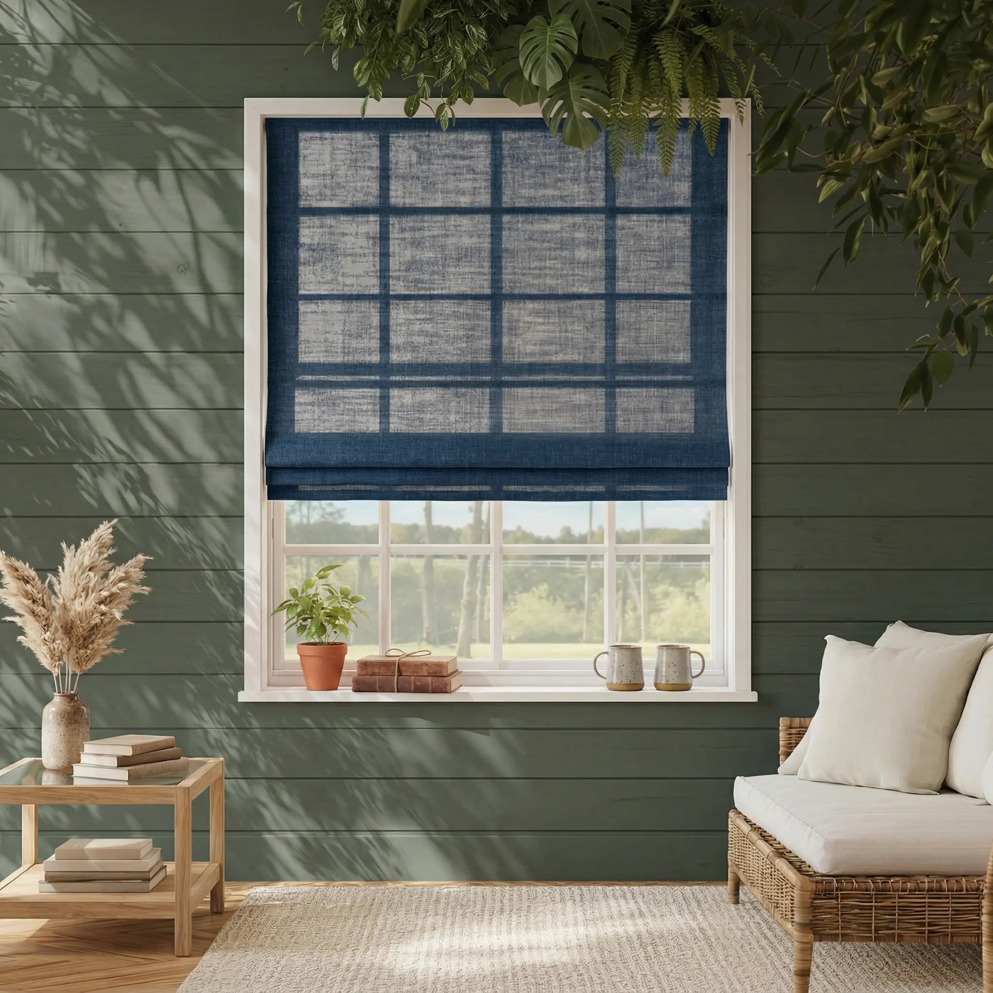 Stillweave Linen Roman Shades | Soft Light Filtering | Custom Made