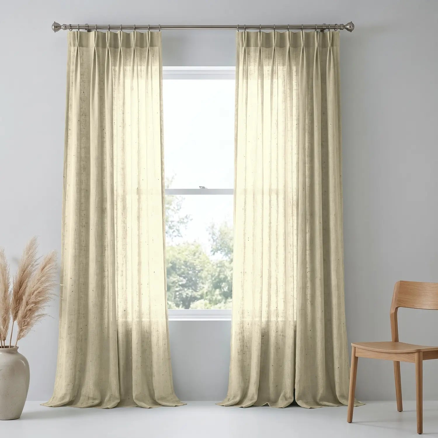 Custom Blackout Curtain - Terracotta in room