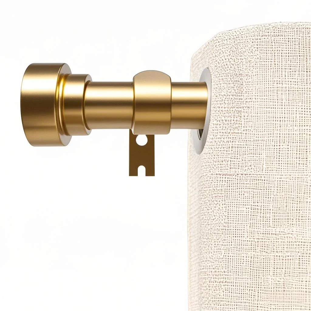 Dura Adjustable Curtain Rod for Living Room & Bedroom