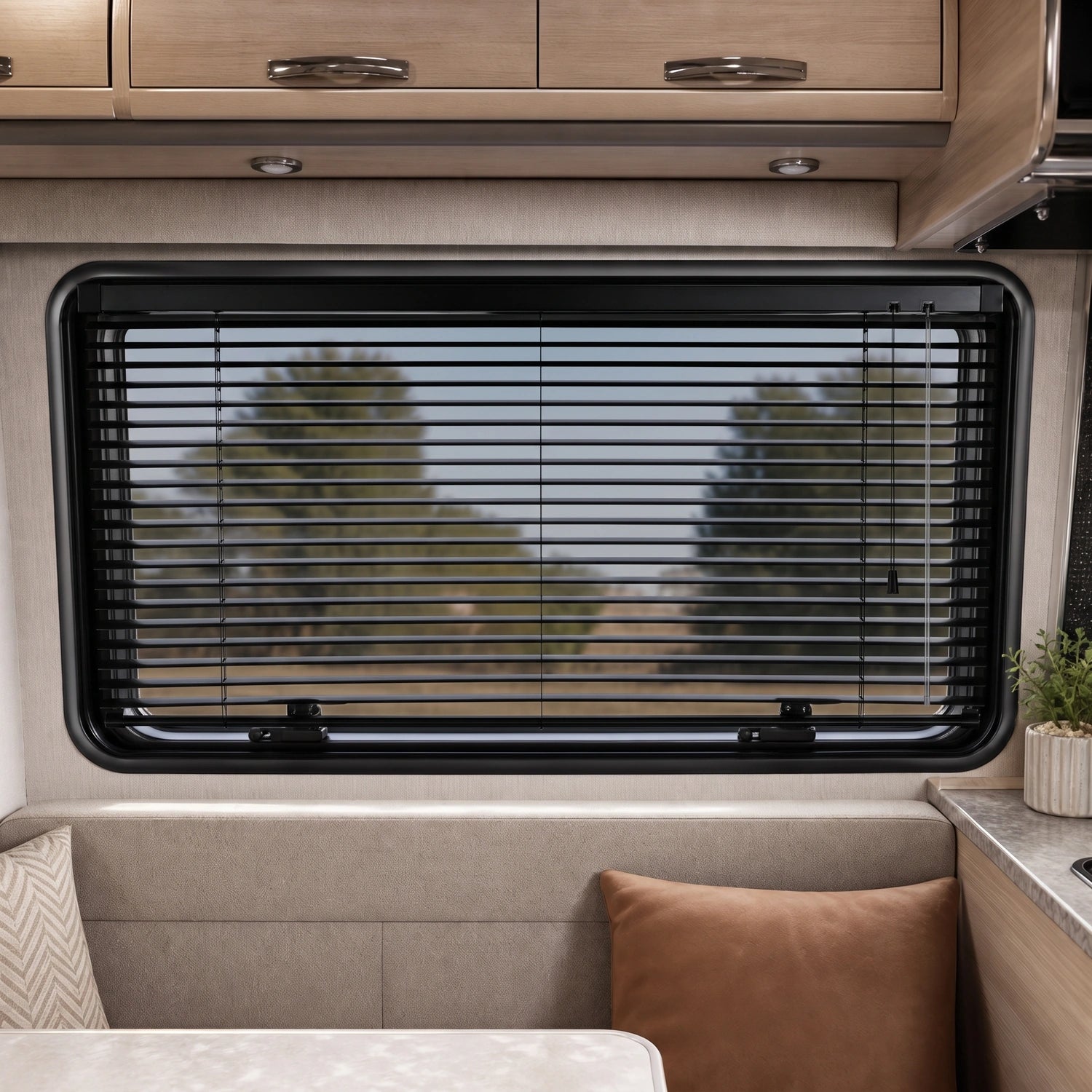 Aluminum Blinds - Jet Black