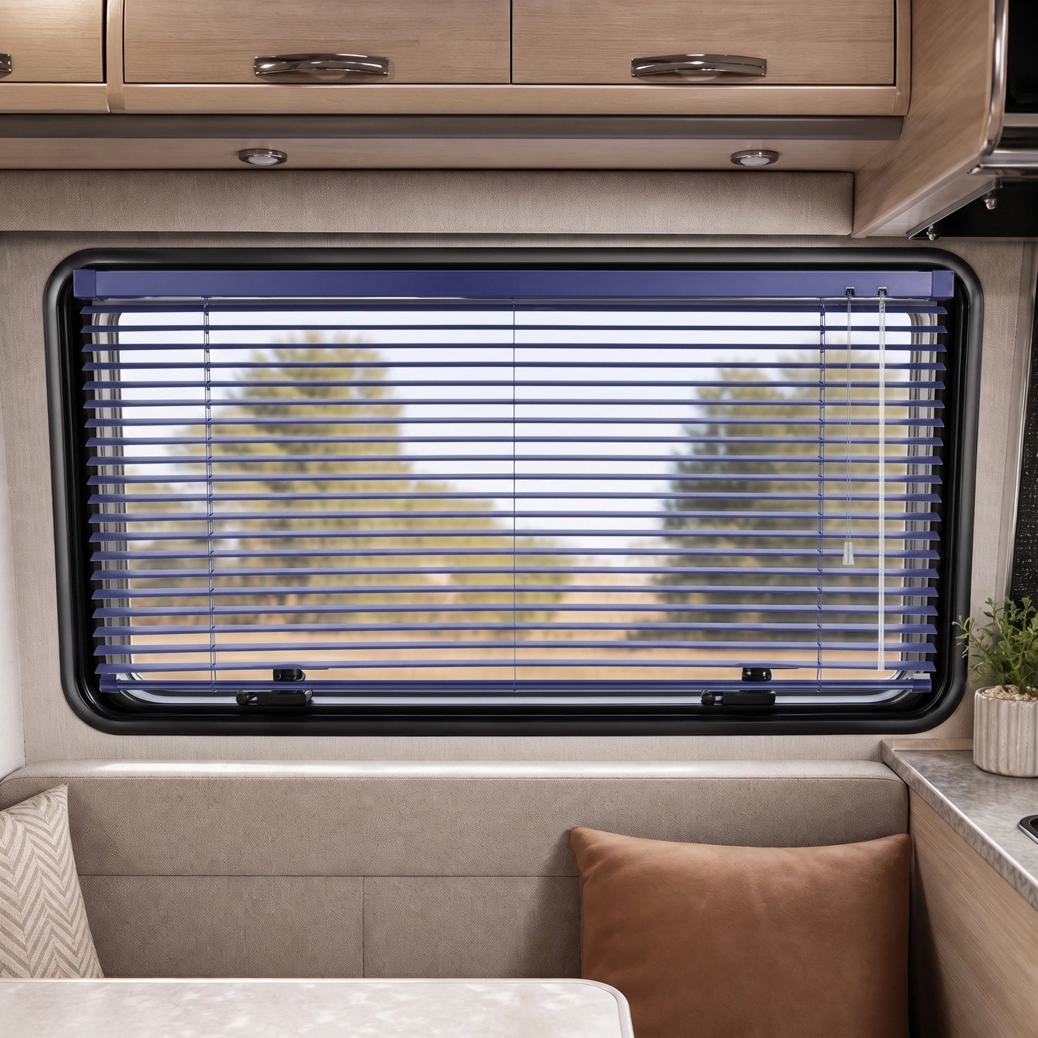 Aluminum Blinds - Midnight Indigo