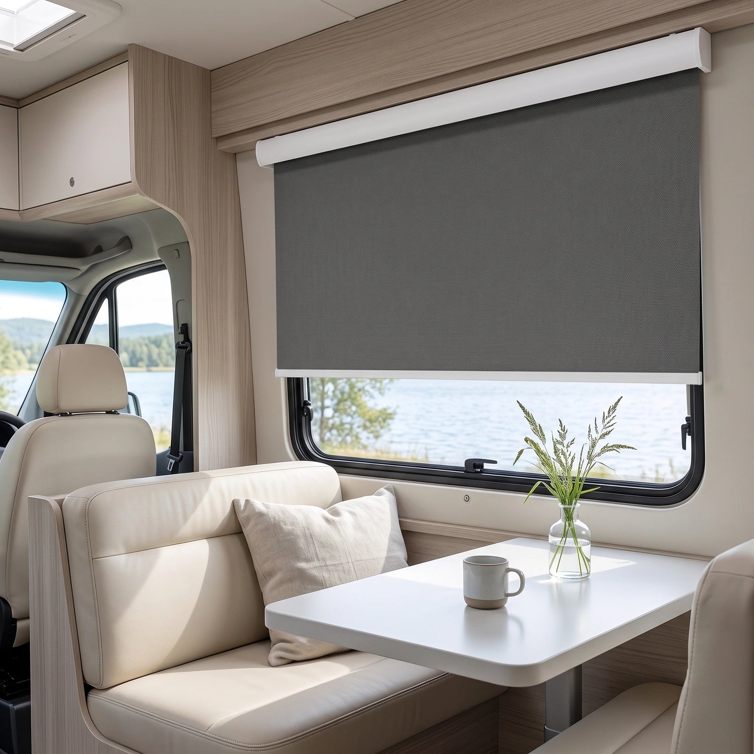 Vehicle Roller Shades | RV Window Privacy & Sun Control | Custom Made lifestyle 02
