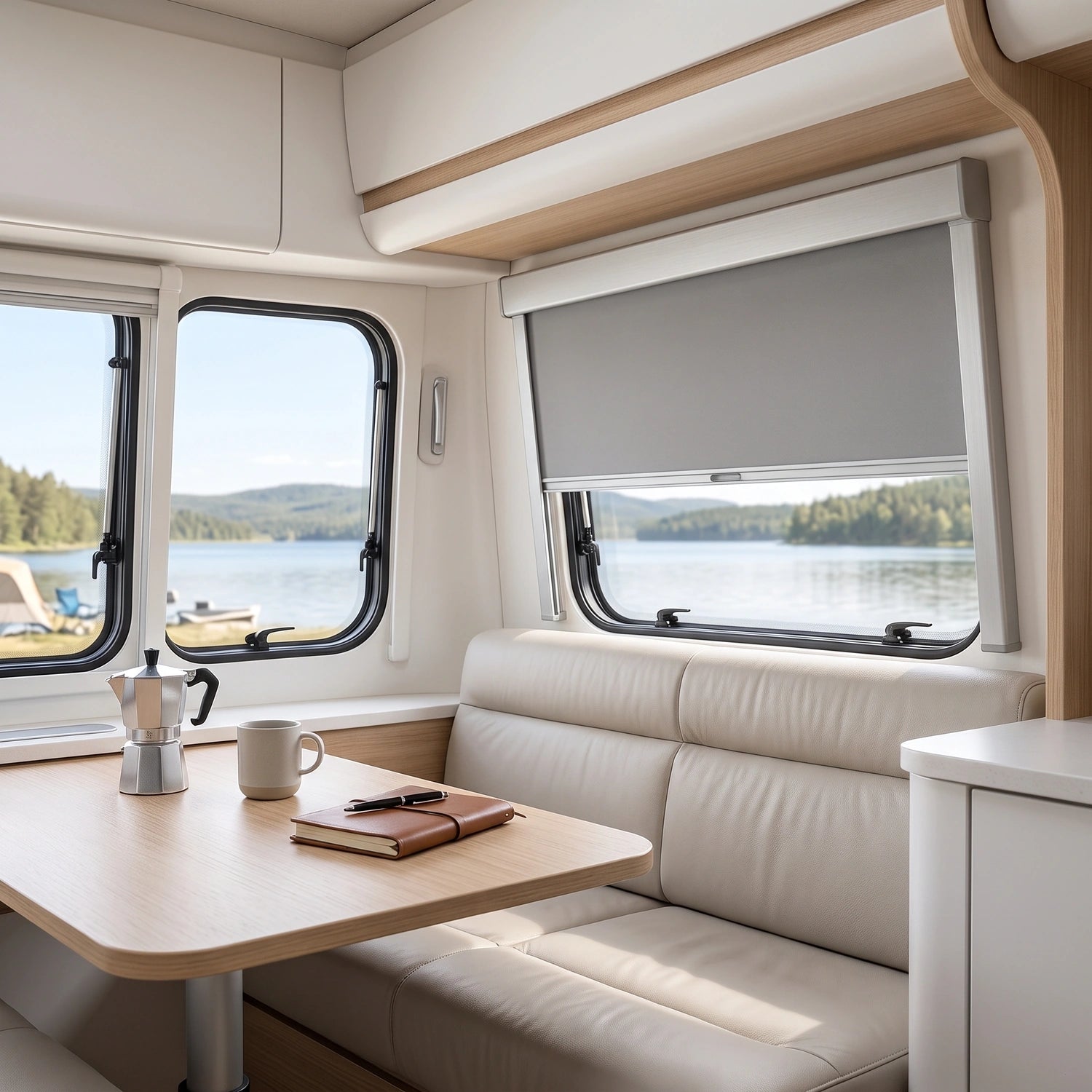 Vehicle Roller Shades | RV Window Privacy & Sun Control | Custom Made lifestyle 05
