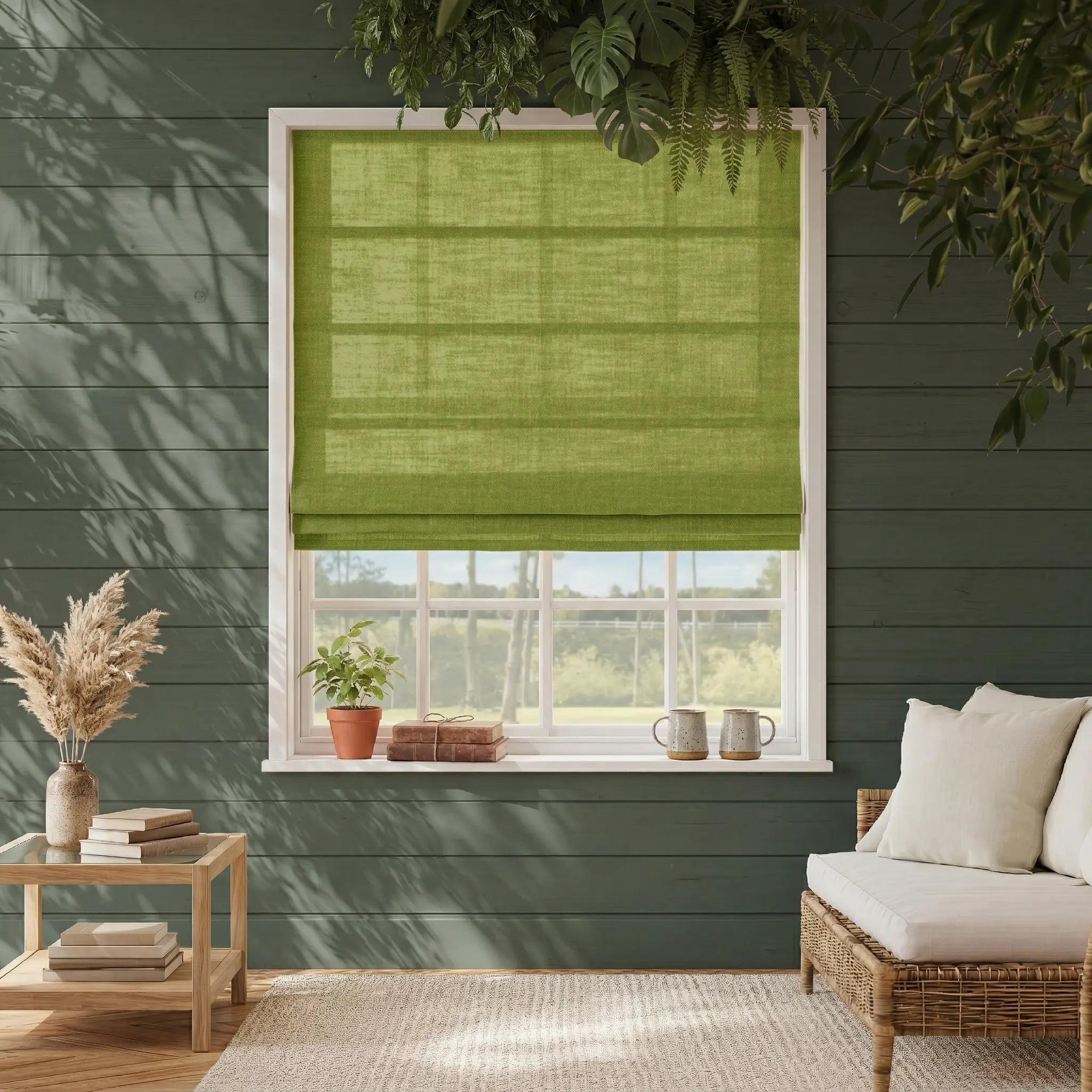 Stillweave Linen Roman Shades | Soft Light Filtering | Custom Made