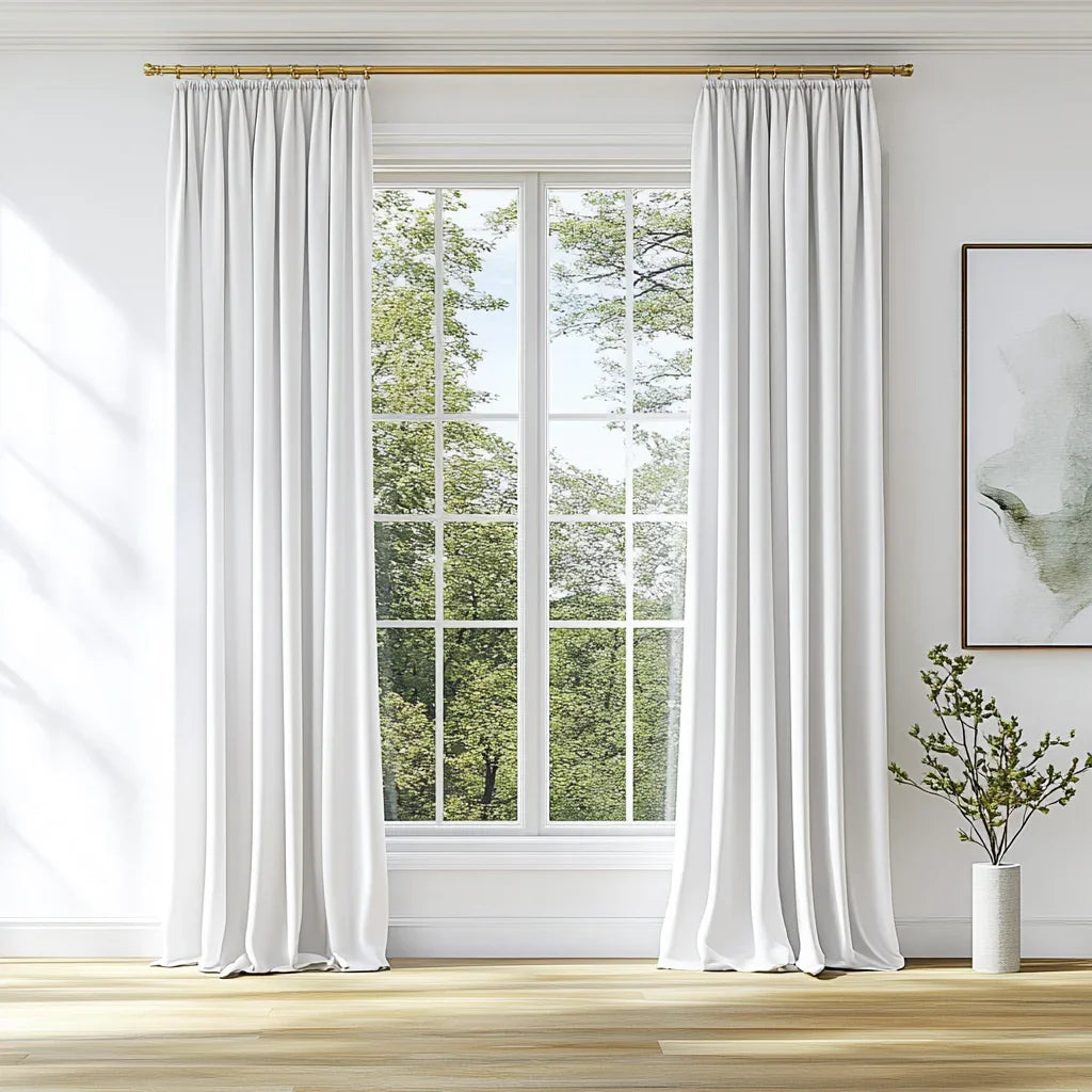 Dura Adjustable Curtain Rod for Living Room & Bedroom