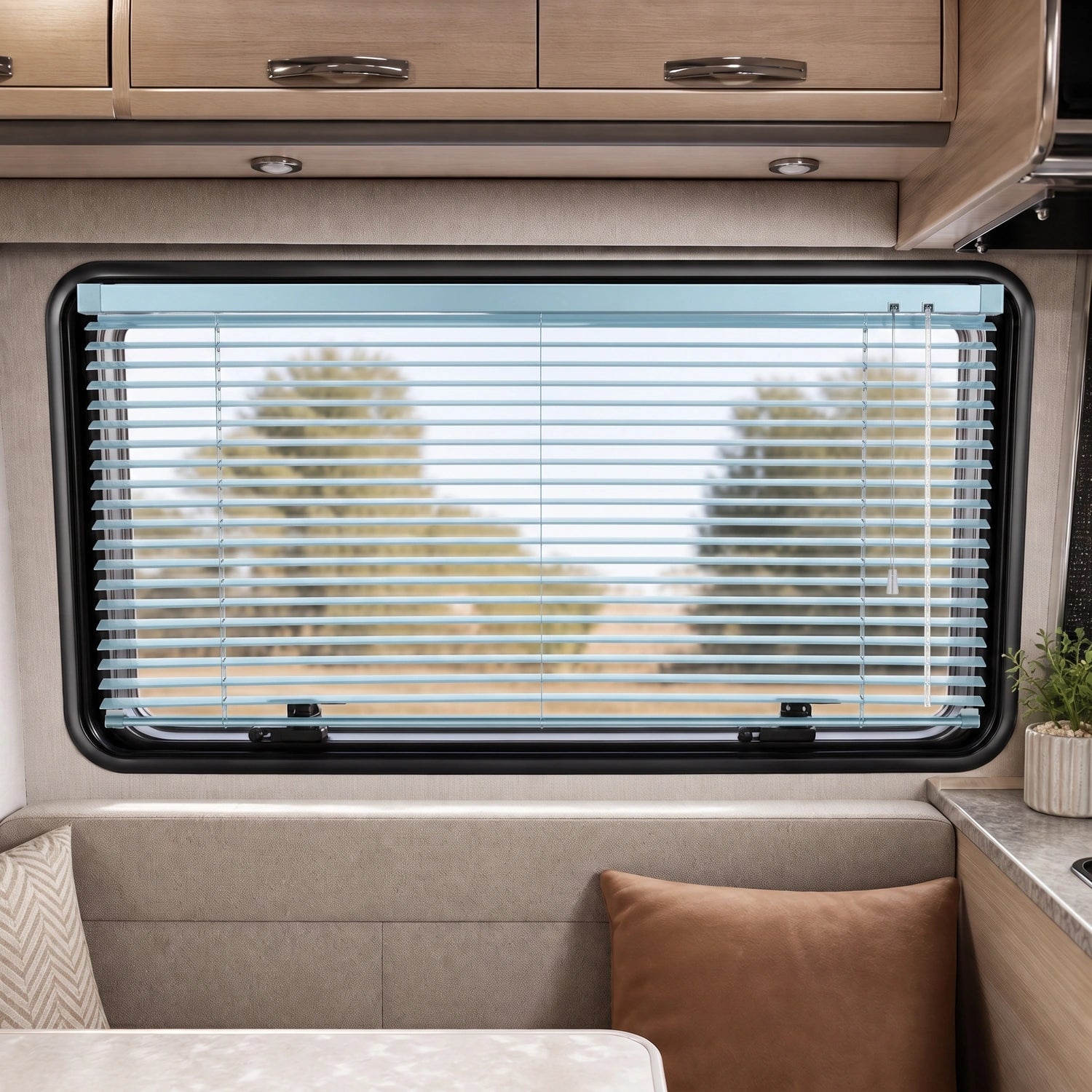 Aluminum Blinds - Powder Blue