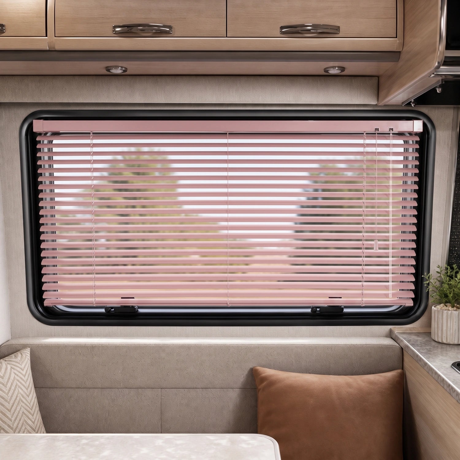 Aluminum Blinds - Blush Pink