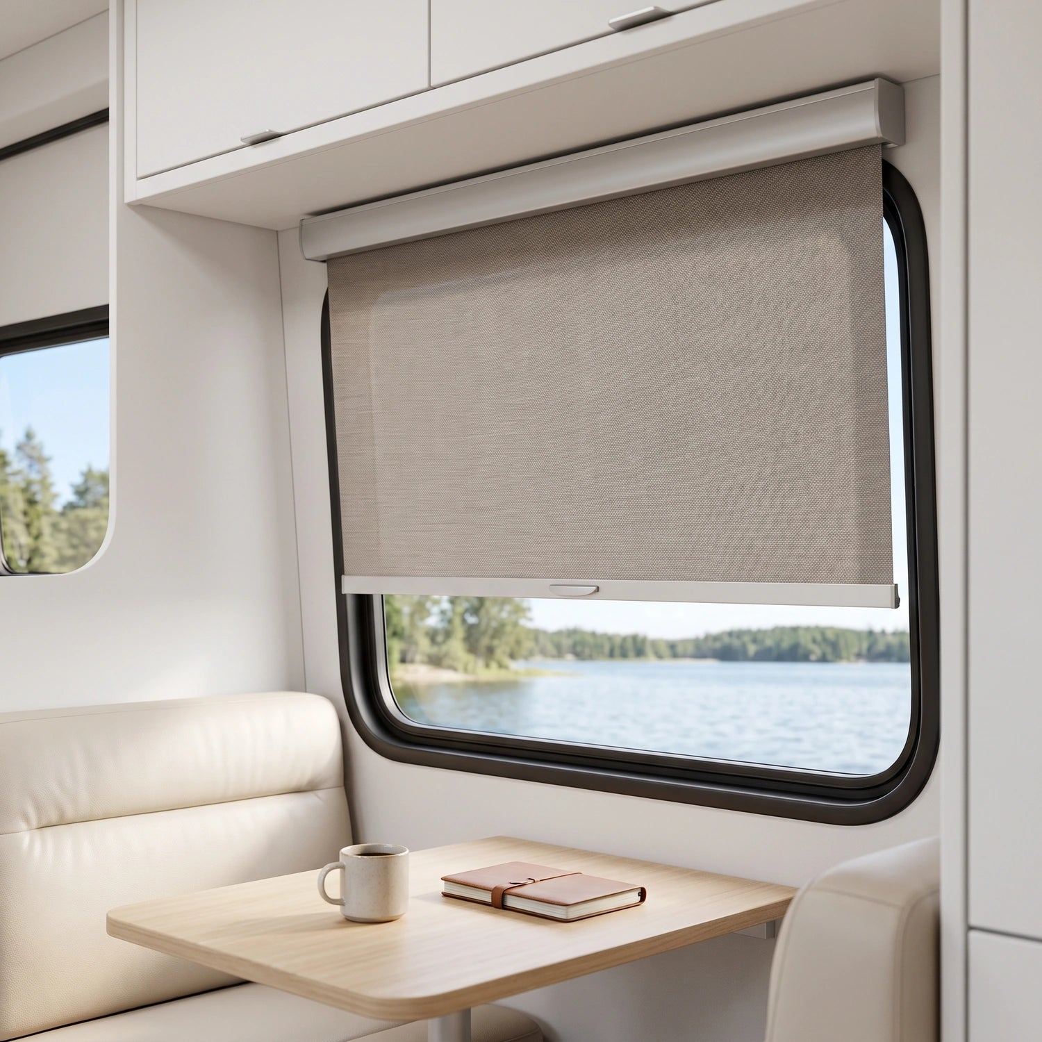 Vehicle Roller Shades | RV Window Privacy & Sun Control | Custom Made lifestyle 03