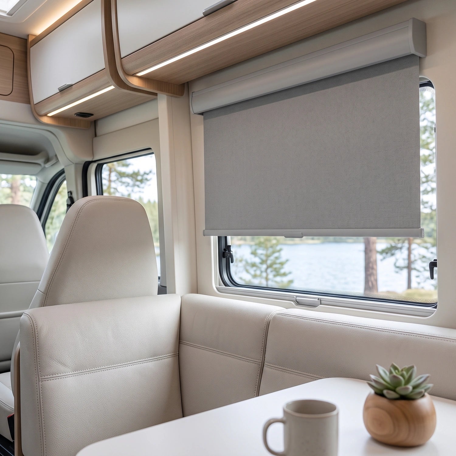 Vehicle Roller Shades | RV Window Privacy & Sun Control | Custom Made lifestyle 04